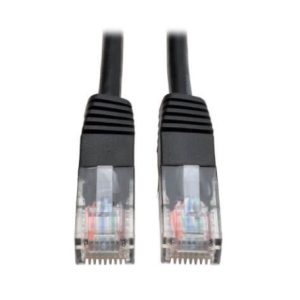 Tripp Lite Cable Patch Cat5e UTP Moldeado RJ-45 Macho - RJ-45 Macho, 2.13 Metros, Negro 350MHZ RJ45 M/M NEGRO  2.13M