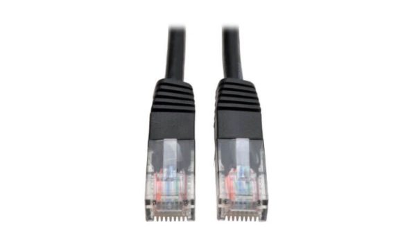 Tripp Lite Cable Patch Cat5e UTP Moldeado RJ-45 Macho - RJ-45 Macho, 2.13 Metros, Negro 350MHZ RJ45 M/M NEGRO  2.13M