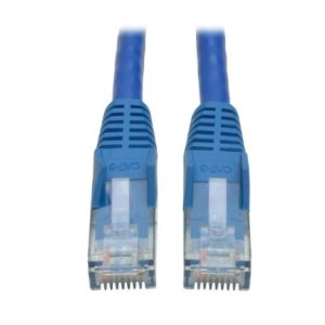 Tripp Lite Cable Patch Cat6 UTP Moldeado sin Enganches RJ-45 Macho - RJ-45 Macho, 9.14 Metros, Azul .