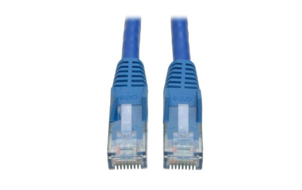 Tripp Lite Cable Patch Cat6 UTP Moldeado sin Enganches RJ-45 Macho - RJ-45 Macho, 9.14 Metros, Azul .