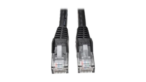 Tripp Lite Cable Patch Cat6 UTP Moldeado sin Enganches, RJ-45 Macho - RJ-45 Macho, 9.1 Metros, Negro .                               .
