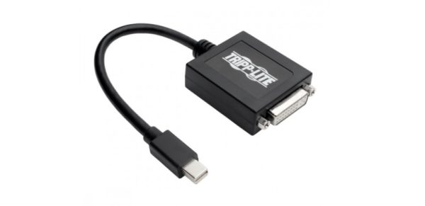 Tripp Lite Adaptador Mini DisplayPort Macho - DVI-I Hembra, Negro A DVI 1080P 152 MM THUNDERBOLT