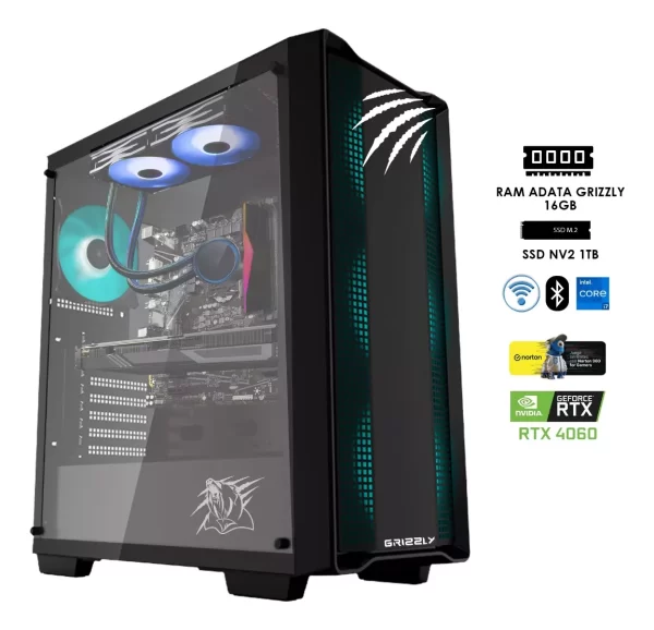 PC GF CSG570 CORE I5 12 GEN 16 GB DDR4 1 TB SSD M.2 COOLER 240MM - Image 2