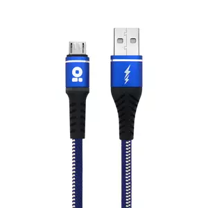 CABLE USB V2.0 A MICRO B 1.0M DENIM AZUL