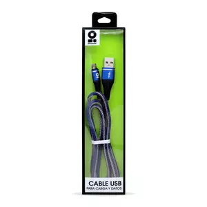 CABLE USB V2.0 A MICRO B 1.0M DENIM AZUL - Image 2