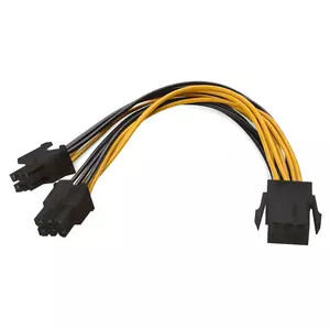 CABLE INTERNO ALIM PCIE 6PINS-SPLITTER
