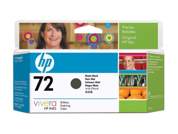 Cartucho HP 72 Negro Original Mate 130ml TINTA AMPLIO FORMATO C9403A