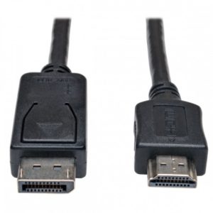 Tripp Lite Cable DisplayPort Macho - HDMI Macho, 91cm, Negro ADAPTADOR M/M  0.91M            .