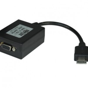 Tripp Lite Adaptador HDMI Macho - VGA HD15 Hembra, 15cm, Negro VGA C/ AUDIO PARA PC/LAPTOP 1080.