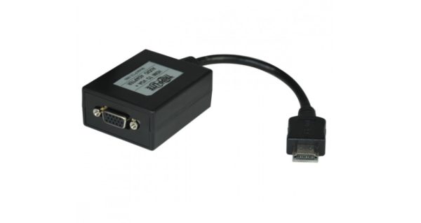 Tripp Lite Adaptador HDMI Macho - VGA HD15 Hembra, 15cm, Negro VGA C/ AUDIO PARA PC/LAPTOP 1080.