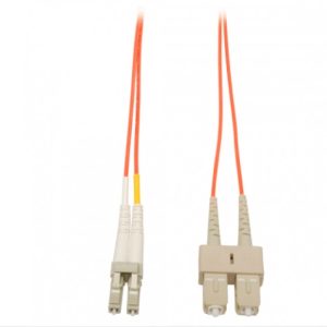 Tripp LIte Cable Fibra Óptica Duplex LC Macho - SC Macho, 62.5/125, 3 Metros, Naranja MULTIMODO 62.5/125 LC/SC  3M    .