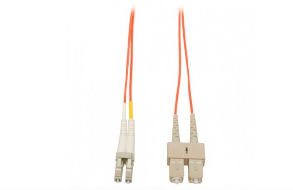 Tripp LIte Cable Fibra Óptica Duplex LC Macho - SC Macho, 62.5/125, 3 Metros, Naranja MULTIMODO 62.5/125 LC/SC  3M    .