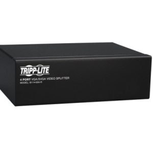 Tripp Lite Divisor de Video de 4 Puertos VGA de Alta Resolución 350MHz con Reforzador de Señal 350MHZ C/ REFORZADOR DE SENAL   .