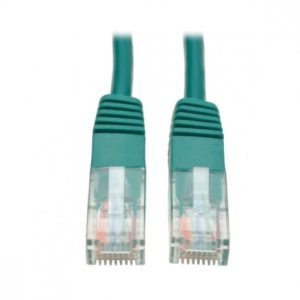 Tripp Lite Cable Patch Moldeado Cat5e UTP RJ-45 Macho - RJ-45 Macho, 7.62 Metros, Verde 350MHZ RJ45 M/M VERDE  7.62M