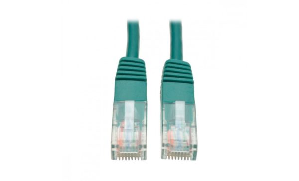 Tripp Lite Cable Patch Moldeado Cat5e UTP RJ-45 Macho - RJ-45 Macho, 7.62 Metros, Verde 350MHZ RJ45 M/M VERDE  7.62M