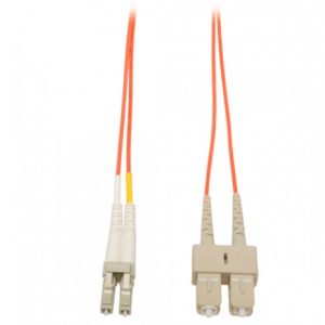 Tripp LIte Cable Fibra Óptica Duplex LC Macho - SC Macho, 62.5/125, 2 Metros, Naranja MULTIMODO 62.5/125 LC/SC  2M    .
