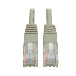 Tripp Lite Cable Patch Moldeado Cat5e UTP, RJ-45 Macho - RJ-45 Macho, 6.1 Metros, Gris 350MHZ RJ45 M/M GRIS  6.10M     .