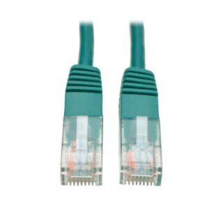 Tripp Lite Cable Patch Moldeado Cat5e RJ-45 Macho - RJ-45 Macho, 91cm, Verde 350MHZ RJ45 M/M VERDE  0.91M