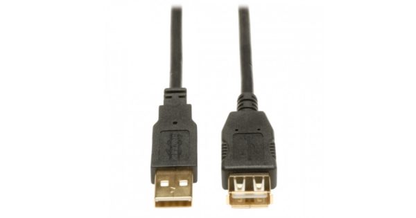 Tripp Lite Cable USB 2.0 A Macho - USB 2.0 A Hembra, 1.83 Metros, Negro DE ALTA VELOCIDAD A M/H  1.83M  .