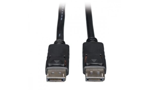 Tripp Lite Cable DisplayPort con Broches Macho - Macho, 90cm, Negro AUDIO VIDEO 4K X 2K UHD M/M  0.9.M