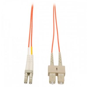 Tripp Lite Cable Fibra Óptica Duplex LC Macho - SC Macho, 62.5/125, 1 Metro, Naranja MULTIMODO 62.5/125 LC/SC  1M    .