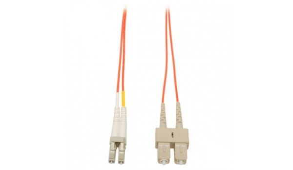 Tripp Lite Cable Fibra Óptica Duplex LC Macho - SC Macho, 62.5/125, 1 Metro, Naranja MULTIMODO 62.5/125 LC/SC  1M    .