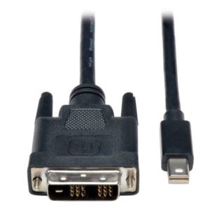 Tripp Lite Cable Mini DisplayPort Macho - DVI-I Macho, 1.83 Metros, Negro ADAPTADOR M/M  1.83M            .