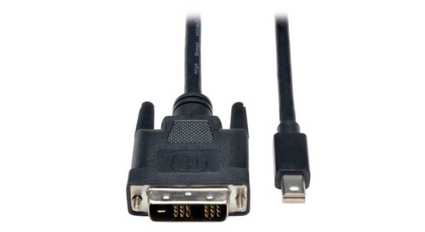 Tripp Lite Cable Mini DisplayPort Macho - DVI-I Macho, 1.83 Metros, Negro ADAPTADOR M/M  1.83M            .
