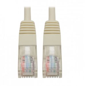 Tripp Lite Cable Patch Cat5e UTP Moldeado, RJ-45 Macho - RJ-45 Macho, 1.52 Metros, Blanco 350MHZ RJ45 M/M BLANCO  1.52M   .