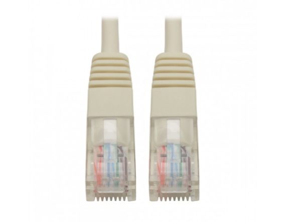 Tripp Lite Cable Patch Cat5e UTP Moldeado, RJ-45 Macho - RJ-45 Macho, 1.52 Metros, Blanco 350MHZ RJ45 M/M BLANCO  1.52M   .