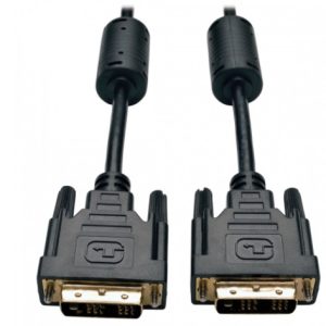 Tripp Lite Cable DVI-D Macho - DVI-D Macho, 4.57 Metros, Negro MONITOR TMDS DIGITAL M/M  4.57M .