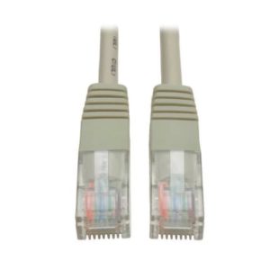 Tripp Lite Cable Patch Moldeado Cat5e UTP, RJ-45 Macho - RJ-45 Macho, 61cm, Gris 350MHZ RJ45 M/M GRIS  0.61M     .