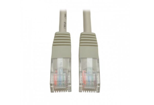 Tripp Lite Cable Patch Moldeado Cat5e UTP RJ-45 Macho - RJ-45 Macho, 3.6 Metros, Gris 350MHZ RJ45 M/M GRIS  3.66M     .