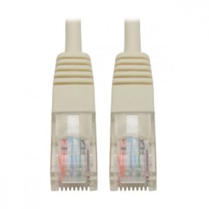 Tripp Lite Cable Patch Moldeado Cat5e UTP RJ-45 Macho - RJ-45 Macho, 30cm, Blanco 350MHZ RJ45 M/M BLANCO  30.5CM  .