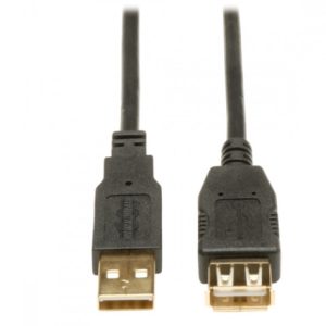 Tripp Lite Cable USB 2.0 A Macho - USB 2.0 A Hembra, 90cm, Negro DE ALTA VELOCIDAD A M/H  0.91M  .