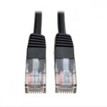 Tripp Lite Cable Patch Cat5e UTP Moldeado RJ-45 Macho - RJ-45 Macho, 3.6 Metros, Negro 350MHZ RJ45 M/M NEGRO  3.66M    .