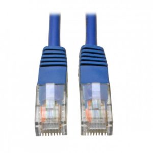 Tripp Lite Cable Patch Cat5e UTP Moldeado RJ-45 Macho - RJ-45 Macho, 1.22 Metros, Azul 350MHZ RJ45 M/M AZUL  1.22M     .