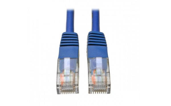 Tripp Lite Cable Patch Cat5e UTP Moldeado RJ-45 Macho - RJ-45 Macho, 1.22 Metros, Azul 350MHZ RJ45 M/M AZUL  1.22M     .