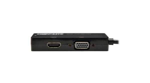 Tripp Lite Cable Adaptador Mini DisplayPort Macho - DVI-D/HDMI/HD15 Hembra, 15cm, Negro DISPLAYPORT A VGA/DVI/HDMI 15.2C. - Image 2