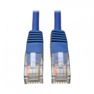 Tripp Lite Cable Patch Cat5e UTP Moldeado RJ-45 Macho - RJ-45 Macho, 2.13 Metros, Azul 350MHZ RJ45 M/M AZUL  2.13M     .