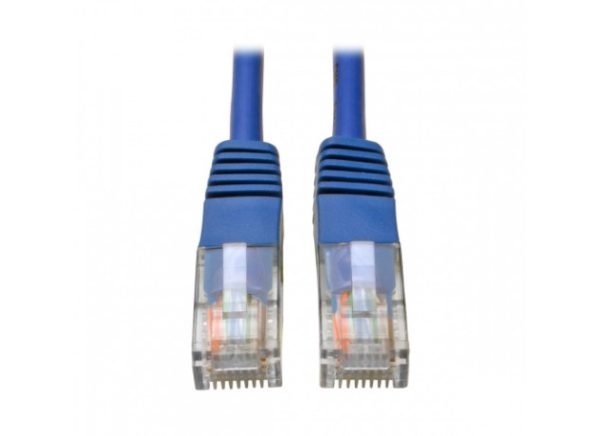 Tripp Lite Cable Patch Cat5e UTP Moldeado RJ-45 Macho - RJ-45 Macho, 2.13 Metros, Azul 350MHZ RJ45 M/M AZUL  2.13M     .