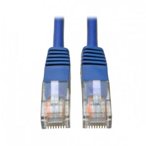 Tripp Lite Cable Patch Cat5e UTP Moldeado RJ-45 Macho - RJ-45, 6.10 Metros, Azul 350MHZ RJ45 M/M AZUL  6.10M     .