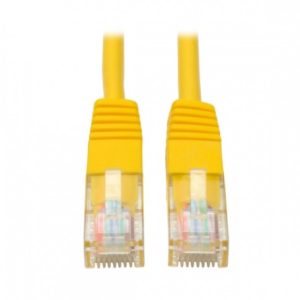 Tripp Lite Cable Patch Cat5e UTP Moldeado RJ-45 Macho - RJ-45 Macho, 4.27 Metros, Amarillo 350MHZ RJ45 M/M AMARILLO  4.27M .