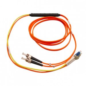 Tripp Lite Cable Fibra Óptica ST Macho - LC Macho, 3 Metros, Naranja/Amarillo ACONDICIONAMIENTO DE MODO 3M    .