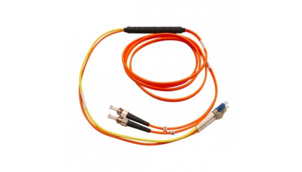 Tripp Lite Cable Fibra Óptica ST Macho - LC Macho, 3 Metros, Naranja/Amarillo ACONDICIONAMIENTO DE MODO 3M    .