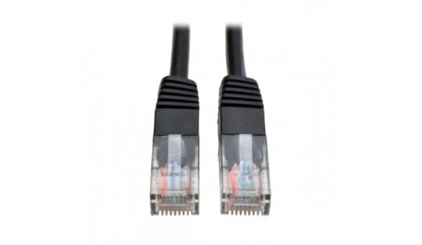 Tripp Lite Cable Patch Cat5e UTP Moldeado, RJ-45 Macho - RJ-45 Macho, 350MHz, 1.8 Metros, Negro 350MHZ RJ45 M/M NEGRO  1.83M    .