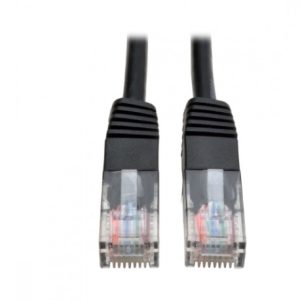 Tripp Lite Cable Patch Cat5e UTP Moldeado RJ-45 Macho - RJ-45 Macho, 4.57 Metros, Negro 350MHZ RJ45 M/M NEGRO  4.57M