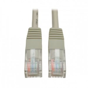 Tripp Lite Cable Patch Cat5e UTP Moldeado RJ-45 Macho - RJ-45 Macho, 4.57 Metros, Gris 350MHZ RJ45 M/M GRIS  4.57M