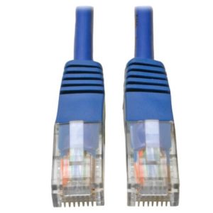 Tripp Lite Cable Patch Cat5e UTP Moldeado, RJ-45 Macho - RJ-45 Macho, 9.14 Metros, Azul 350MHZ RJ45 M/M AZUL  9.14M     .