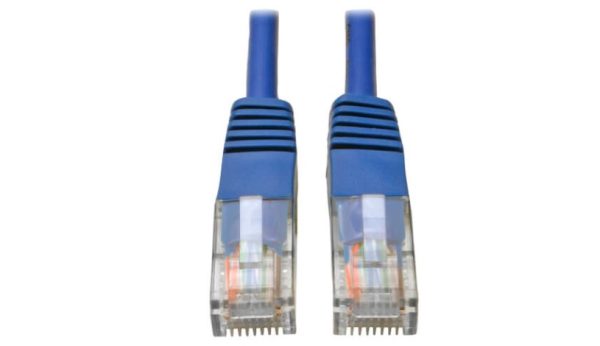 Tripp Lite Cable Patch Cat5e UTP Moldeado, RJ-45 Macho - RJ-45 Macho, 9.14 Metros, Azul 350MHZ RJ45 M/M AZUL  9.14M     .
